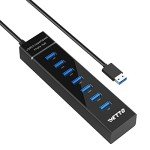 7-Port USB 3.0 Hub with 3.3ft Cable