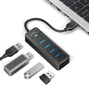 iDsonix 4-Port USB 3.0 Hub for Laptop