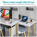 Aceele 4-Port USB 3.0 Hub with 4ft Cable