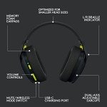 Logitech G435 Wireless Gaming Headset - Black