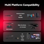 IMYB A88 Noise Cancelling Gaming Headset - Red