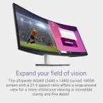 Dell 34-Inch Curved USB-C WQHD Monitor
