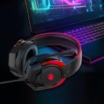IMYB A88 Noise Cancelling Gaming Headset - Red