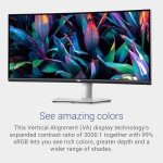 Dell 34-Inch Curved USB-C WQHD Monitor