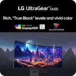 LG Ultragear 45-Inch Curved OLED Gaming Monitor