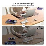 USB Wall Charger, 3 Pack 3-Port USB Charger Block Wall Adapter USB Charging Cube Brick Compatible with iPhone 8/7/6 Plus/X, iPad, Samsung Galaxy S5 S6 S7 Edge, LG, Android and More