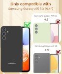 Dretal 360° Rotatable Ring Case for Galaxy A15 5G