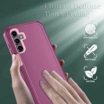 Qinmay 3-Layer Shockproof Case for Galaxy A15