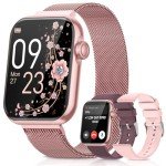 Fitness Tracker Smart Watch for Women, 1.85