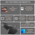 Lenovo V15 Gen 4 AMD Ryzen 5 Laptop