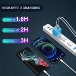 6Pack USB Wall Charger, iGENJUN 2.4A Dual USB Port Cube Power Plug Adapter Fast Phone Charger Block Charging Box Brick for iPhone 16/16 Pro/16 Pro Max/15, Samsung Galaxy, Pixel, LG, Android-Colorful