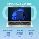 HP ProBook 450 G10 15.6” Intel i7 Laptop