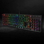 Redragon K556 RGB Mechanical Gaming Keyboard, 104 Keys