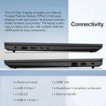 Lenovo V15 15.6” Laptop with 16GB RAM, 1TB SSD