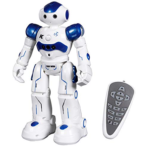 Blue Remote Control Gesture Sensing Robot Toy