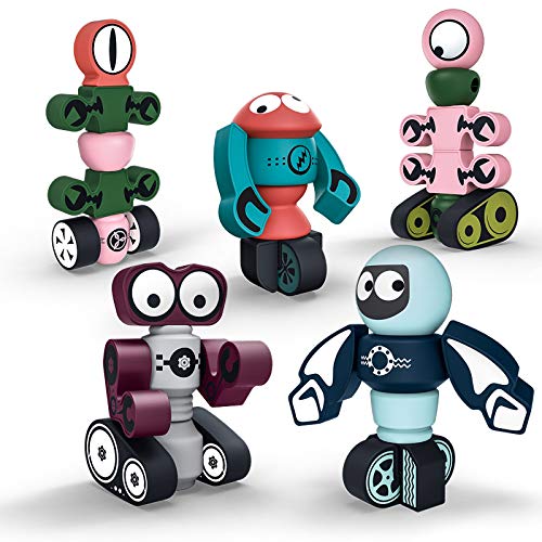 35PCS Magnetic Robots Toy Set for Kids