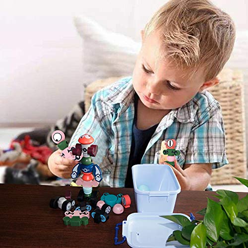35PCS Magnetic Robots Toy Set for Kids