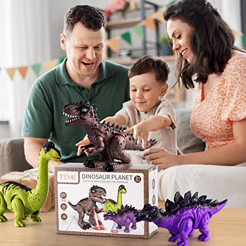 Electric Walking Dinosaur Toys for Toddlers