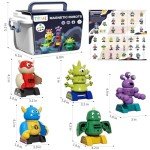 TEMI Magnetic Monster Robot Toy Set - Kids' Gift