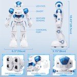 Blue Remote Control Gesture Sensing Robot Toy