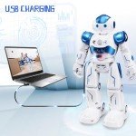 Blue Remote Control Gesture Sensing Robot Toy