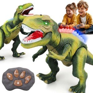 Remote Control Dinosaur Toy with Sound & Light