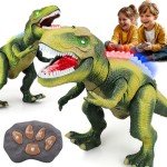 Remote Control Dinosaur Toy with Sound & Light