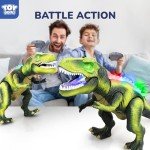 Remote Control Dinosaur Toy with Sound & Light
