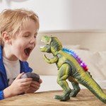 Remote Control Dinosaur Toy with Sound & Light
