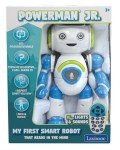 Lexibook - Powerman Jr. Smart Interactive Toy That Reads in The Mind Toy for Kids Dancing Plays Music Animal Quiz STEM Programmable Remote Control Boy Robot Junior Green/Blue - ROB20EN