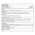 Sterile Isopropyl Alcohol Swabsticks, 75 Total Sticks