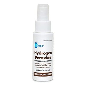 Globe Hydrogen Peroxide 3% Antiseptic Spray, 2 Fl Oz