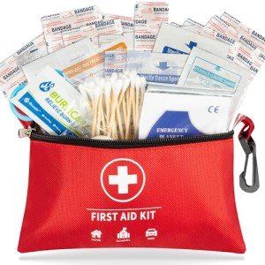 Compact 140-Piece Mini First Aid Kit