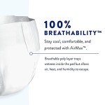 Prevail Air Daily Brief | Size 2 | Breathability | Ultimate Absorbency | 18 Count (Pack of 4)