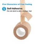 Cohesive Self-Adhesive Bandage Wrap for Injuries