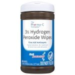 3% Hydrogen Peroxide Wipes - Antiseptic Cleanser