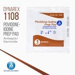 Dynarex Povidone-Iodine Prep Pads - 100 Count