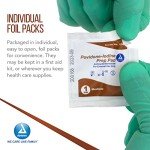 Dynarex Povidone-Iodine Prep Pads - 100 Count