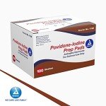 Dynarex Povidone-Iodine Prep Pads - 100 Count