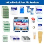 On-The-Go Emergency First Aid Kit – 105 Pieces