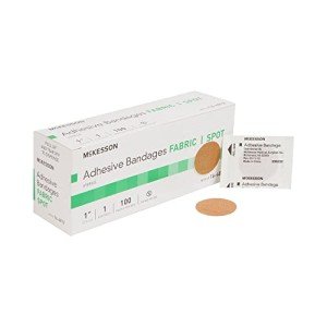 Sterile Fabric Spot Adhesive Bandages, 100 Count