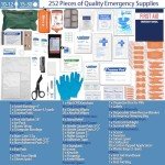 Premium 252-Piece Emergency First Aid Kit