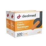 Dealmed Sterile Flexible Adhesive Bandages - 100 Pack