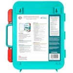 Comprehensive 326-Piece First Aid Kit - Teal