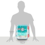 Comprehensive 326-Piece First Aid Kit - Teal