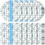 50 Waterproof Transparent Adhesive Tattoo Bandages 4x4 Inch