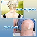 50 Waterproof Transparent Adhesive Tattoo Bandages 4x4 Inch