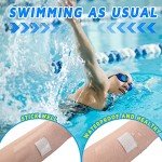 50 Waterproof Transparent Adhesive Tattoo Bandages 4x4 Inch