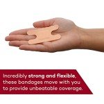 Flexible Adhesive Knuckle Bandages - 100 Count