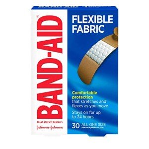 Flexible Fabric Adhesive Bandages, 30 Count